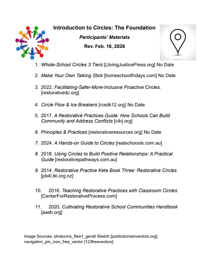 Intro to Circles the Foundation