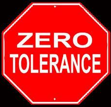 Zero Tolerance Graphic